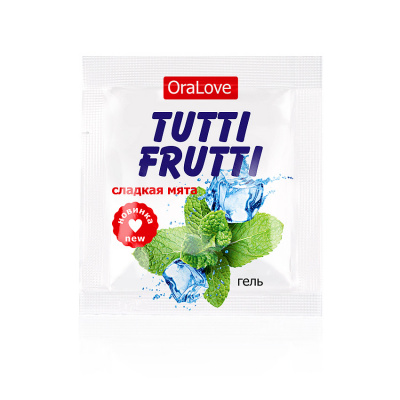 Гель  съедобный TUTTI-FRUTTI Сладкая мята 4 г