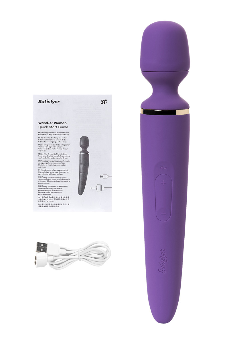 Универсальный вибратор Satisfyer Woman Wand, 10 режимов вибрации USB