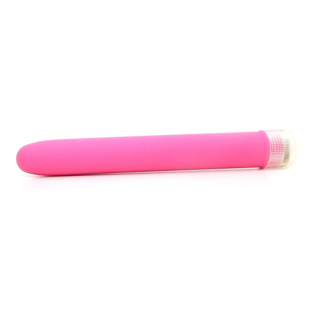 Вибратор розовый "Neon Slim"
