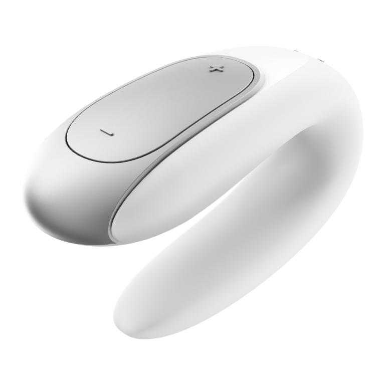 Вибратор для пар Satisfyer Double Fun с возможностью управления через пульт и приложение