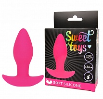 Анальная втулка L 85 мм D 36 мм, цвет розовый Sweet toys