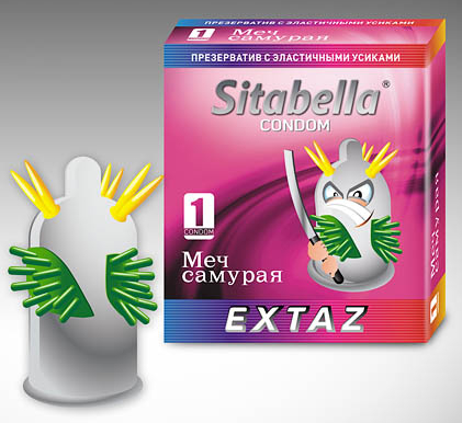 Презерватив "Sitabella"Extaz Меч самурая 1шт.