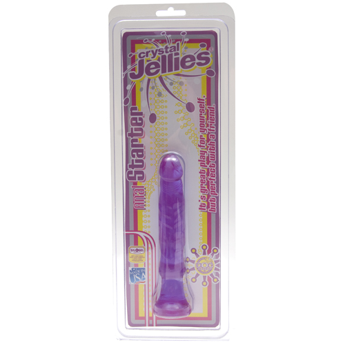 Стимулятор Cristal Jellies Anal Starter 6" розовый