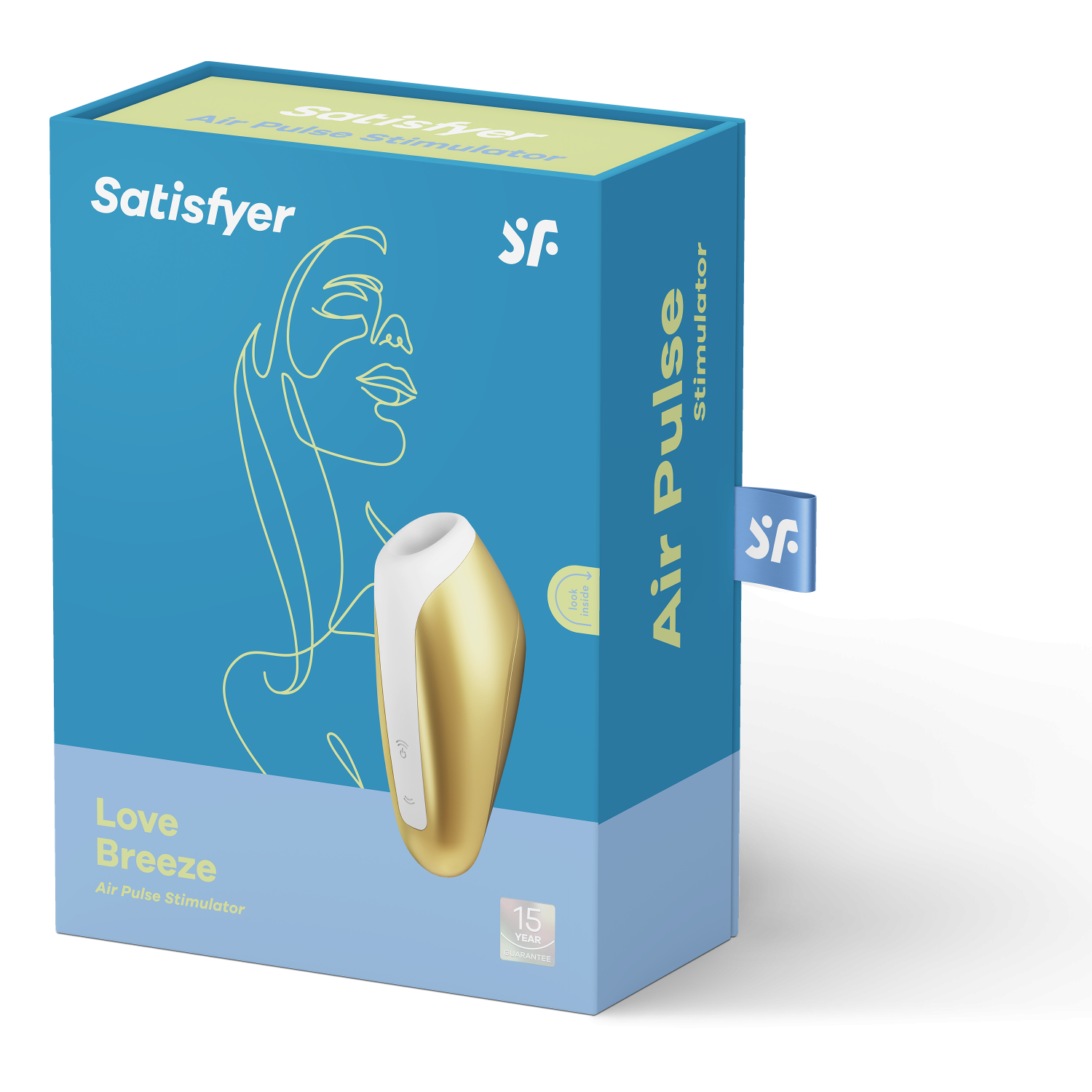 Вакуумно-волновой стимулятор Satisfyer Love Breeze, золотистый