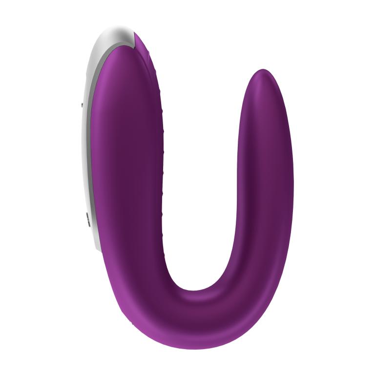 Вибратор для пар Satisfyer Double Fun с возможностью управления через пульт и приложение