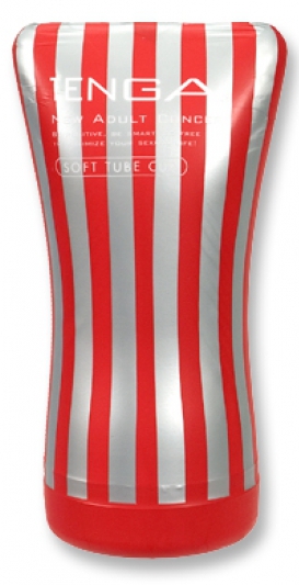 Мастурбатор "TENGA Soft Tube Cup" имитирует позу сидя