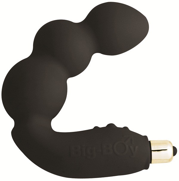 Вибростимулятор простаты черный Big Boy 7-  speed P-Spot vibrator Black