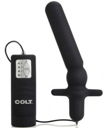 Анальный стимулятор Waterproof Power Anal-T с вибрацией черный