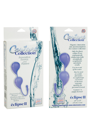 Вагинальные шарики Couture Collection éclipse II фиолетовые