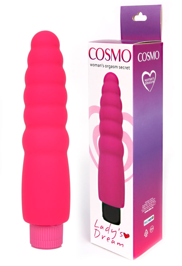 Рельефный вибратор Cosmo 15 см.