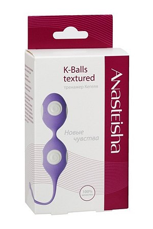Тренажер Кегеля Anasteisha K-Balls textured 78г