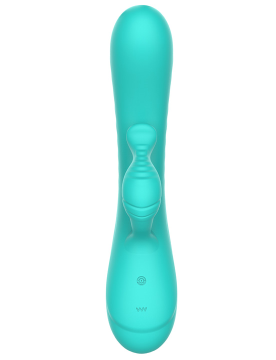 Вибратор со стимуляцией клитора, 10 режимов