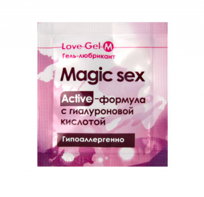 Гель-лубрикант с гиалуроновой кислотой Lovegel M 4 г