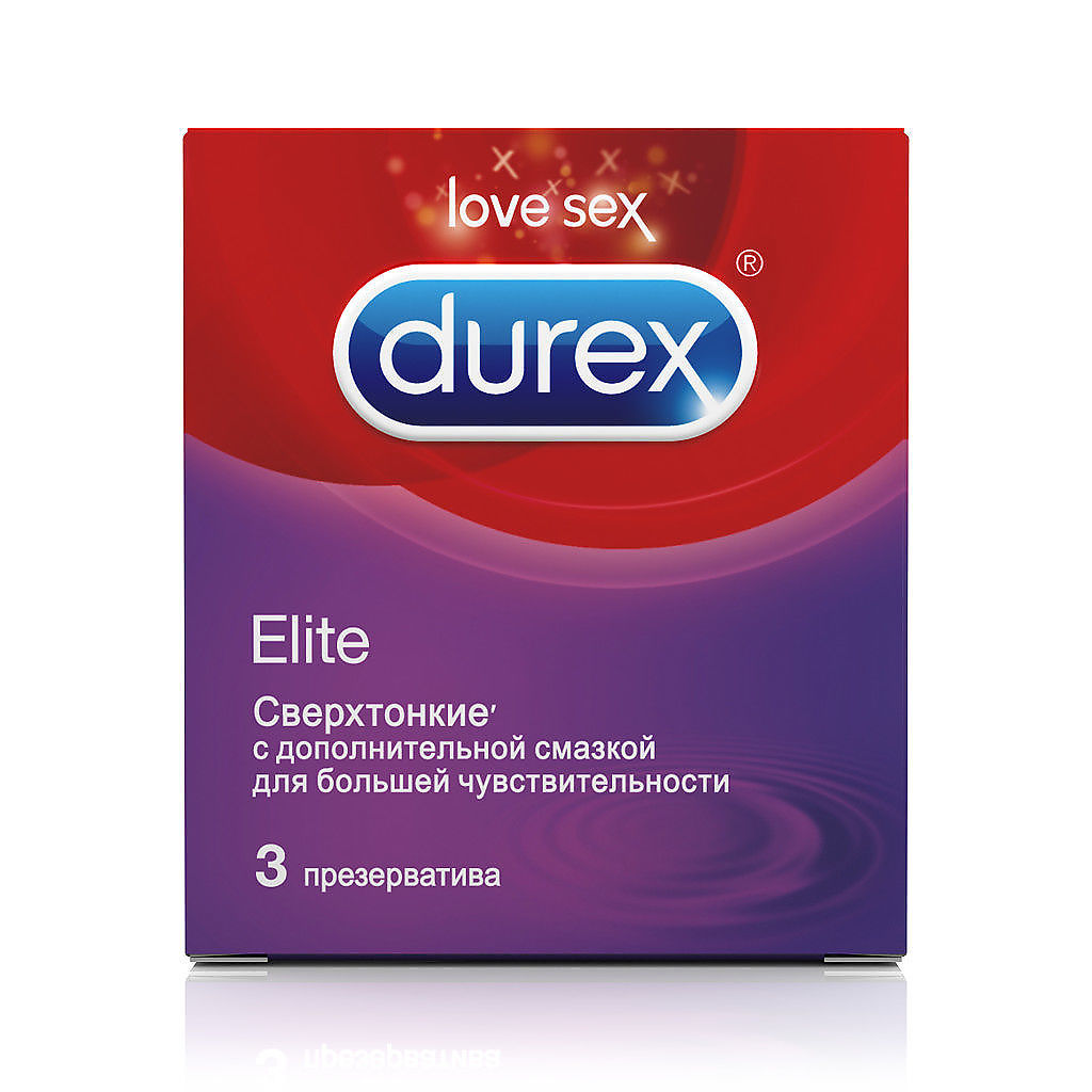 Презерватив "Durex"№3 сверхтонкие 3шт