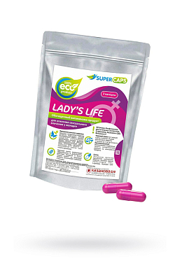 Возбуждающее средство для женщин Lady'sLife 2 капсулы