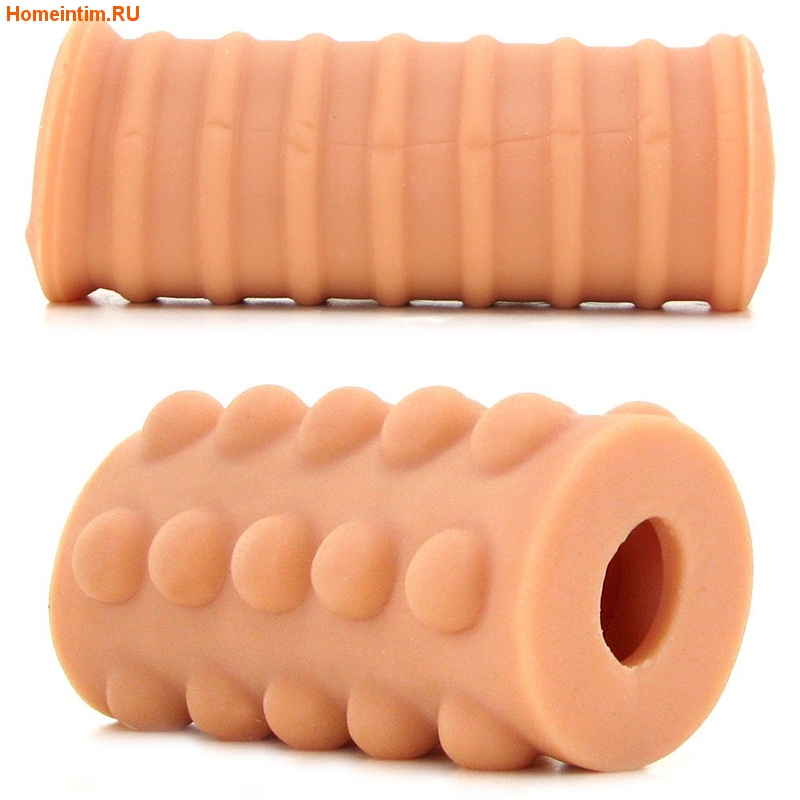 Насадка-мастурбатор Reversible Stroker стимулирующая, телесная