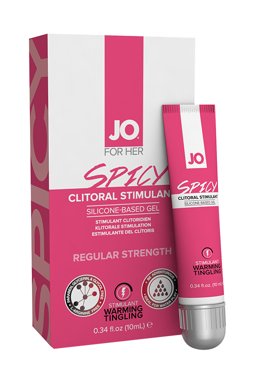 Гель возбуждающий для клитора JO Spicy 10 мл