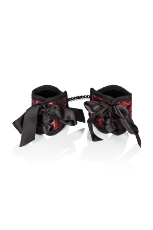Наручники из полиэстера Scandal Corset Cuffs на завязках