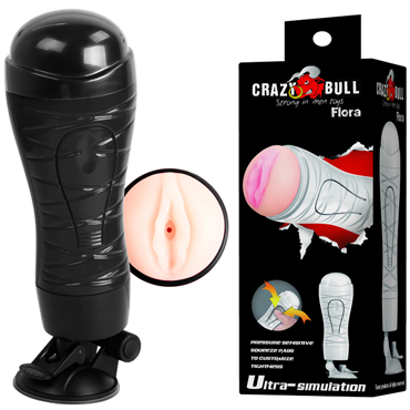 Мастурбатор вагина без вибрации Baile Crazy Bull Flora