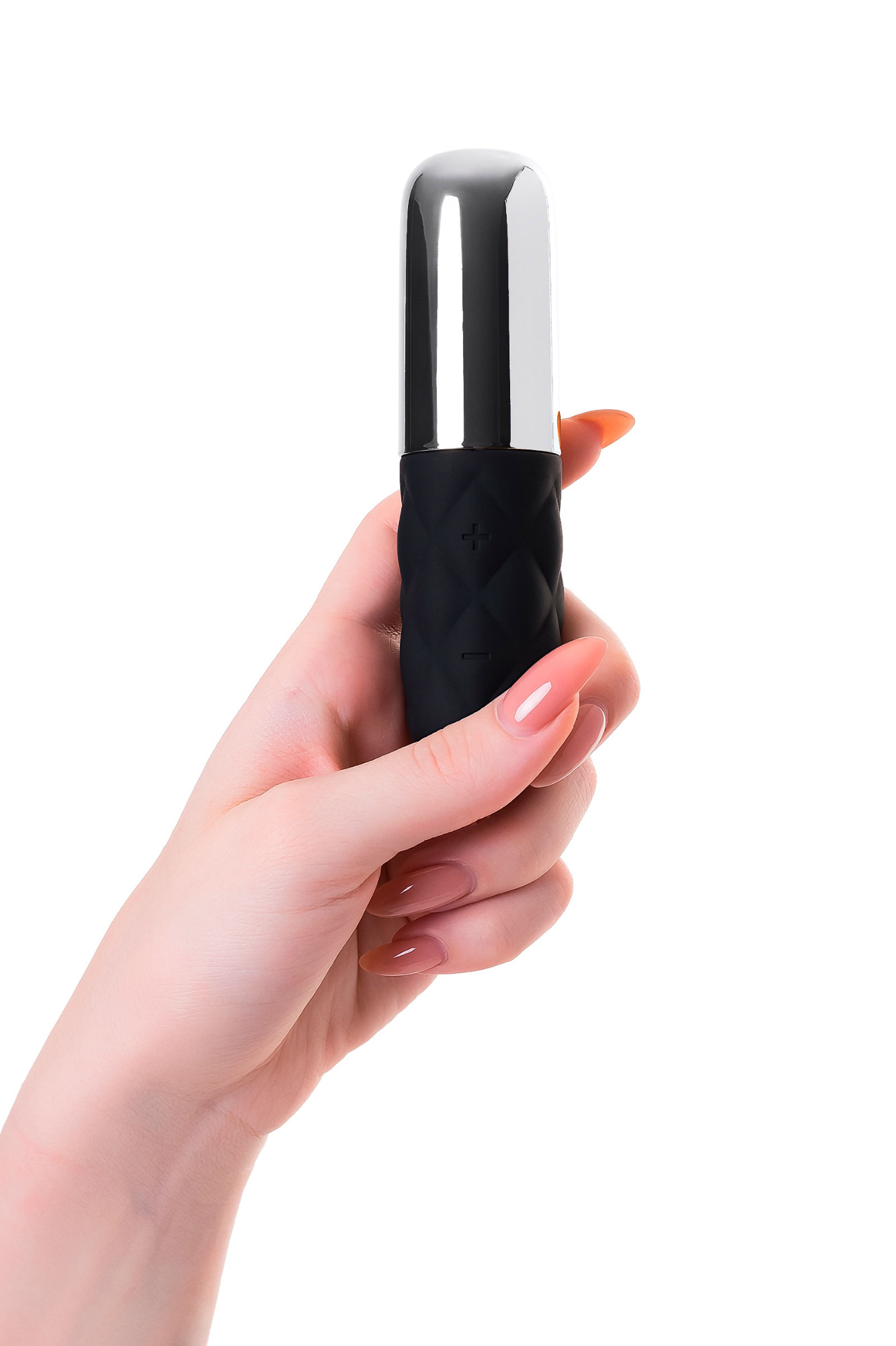 Мини-вибратор Satisfyer Mini Sparkling Darling черно-серебристый