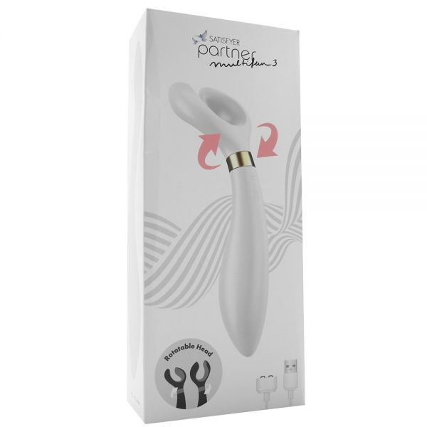 Вибромассажер универсальный Satisfyer Partner Multifun 3