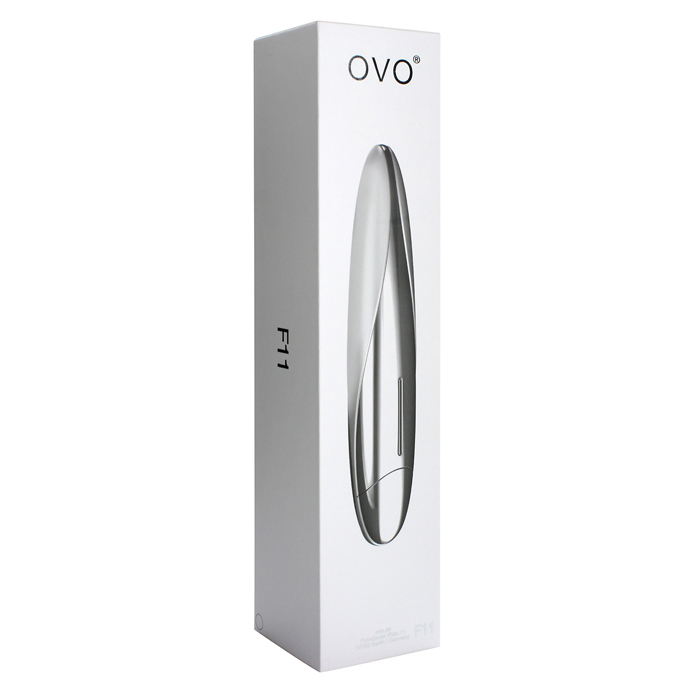 Вибратор "OVO" белый
