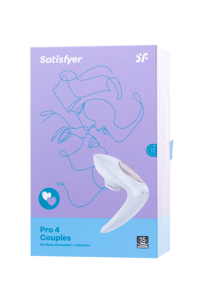 Стимулятор для пар вакуумно-волновой Satisfyer Pro 4 Couples