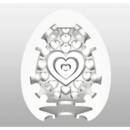 Яйцо мастурбатор Tenga Lovers с сердцами