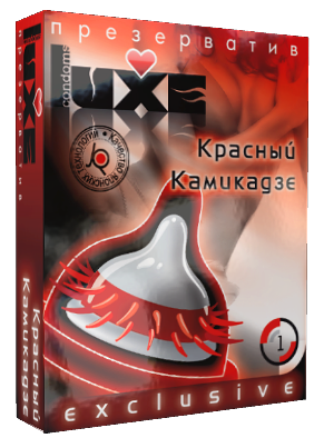 Презерватив Luxe "Красный камикадзе" 1шт