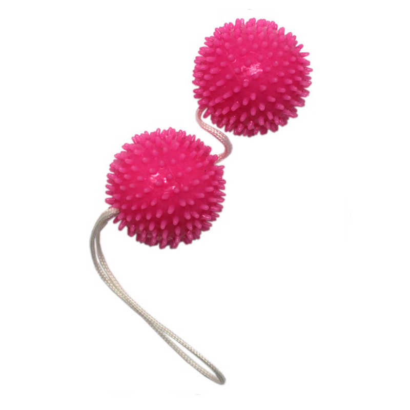 Вагинальные шарики с шипами «Vaginal Balls 3,6 см