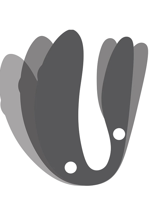 Сенсорный вибромассажер для пар We-Vibe Chorus голубой