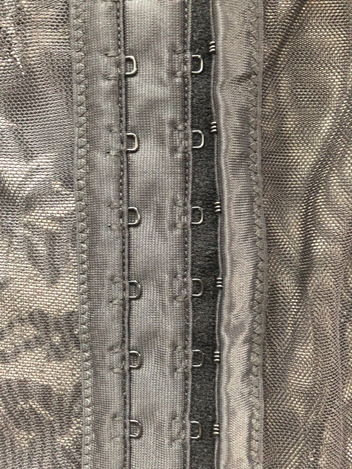 Корсаж с кружевом Black White L LA81378L