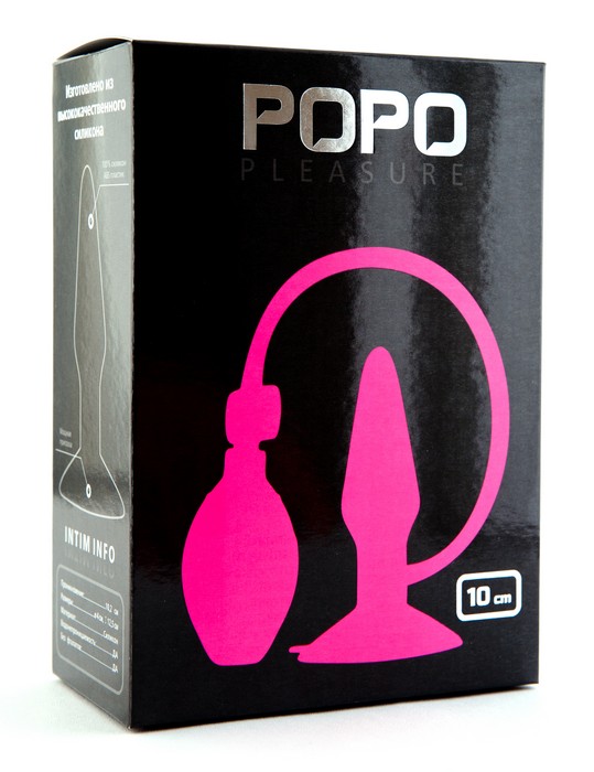 Анальная втулка надувная POPO Pleasure