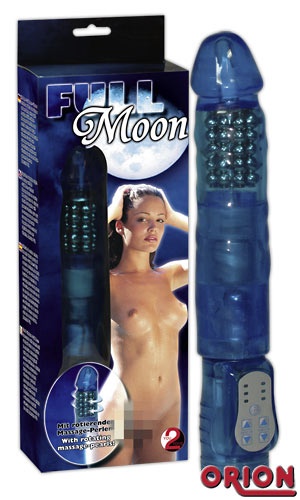 Вибратор с вращением «Full Moon»