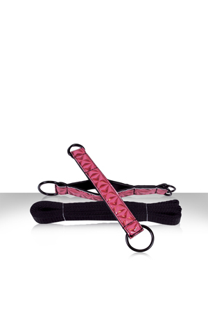 Фиксации для кровати Sinful Bed Restraint Straps розовые