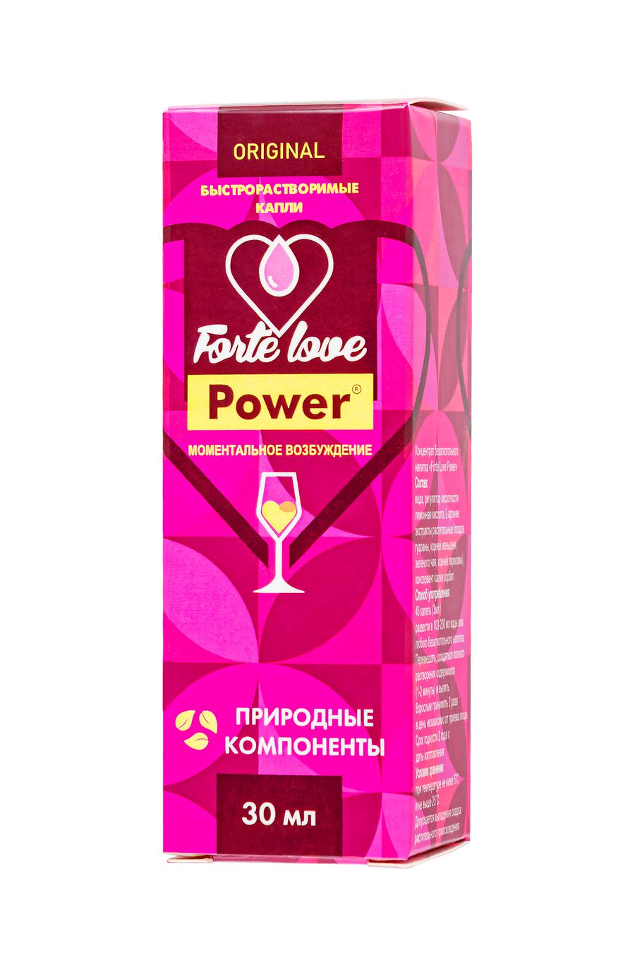 Капли возбуждающие для женщин Forte Love 30 мл