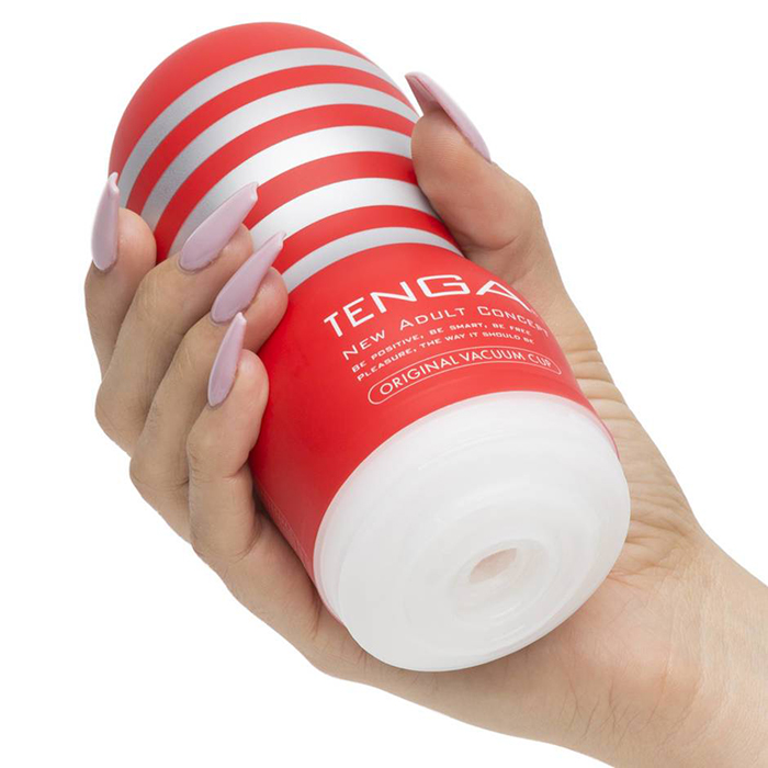 Мастурбатор "Tenga Deep Throat Ultra Size Edition" поза орального секса