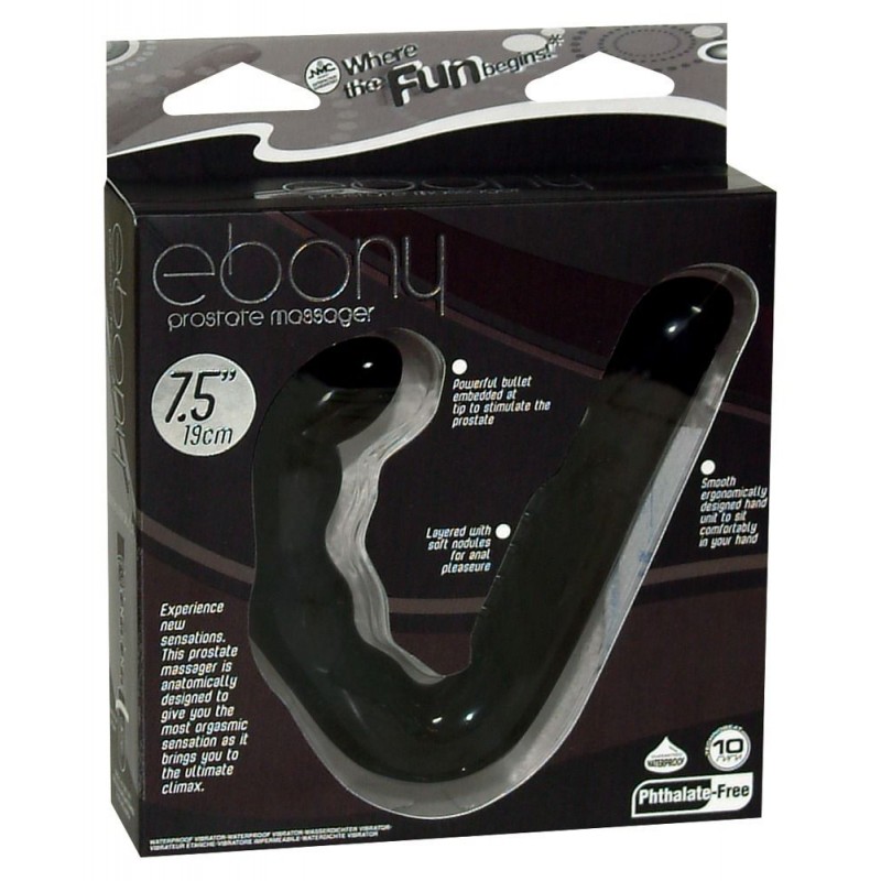 Стимулятор простаты Ebony Prostate Massager
