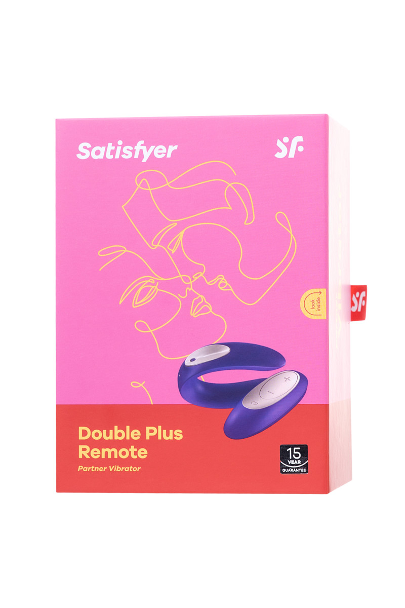 Вибратор для пар Partner Plus Remote с пультом ДУ