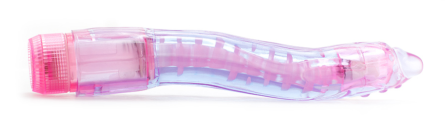 Гибкий вибратор "Lady Lambada Purple-Pink"
