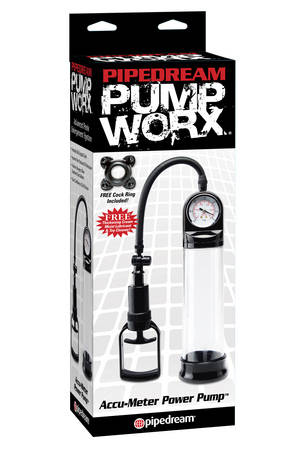 Помпа мужская Accu-Meter Power Pump черная