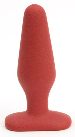 Красная анальная пробка "Medium Red"