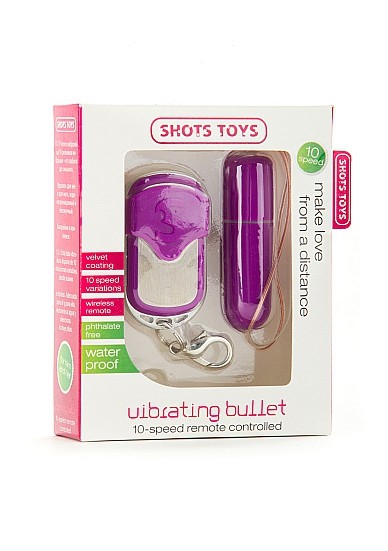 Вибропуля  Remote Vibrating Bullet фиолетовая