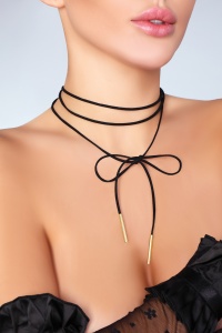 Украшение на шею Choker черный 20038