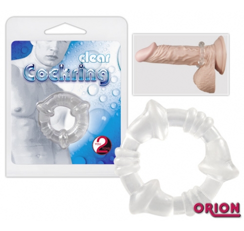 Кольцо для пениса Cockring Clear