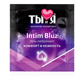 Гель анальный водная основа "Intim Bluz" 4г