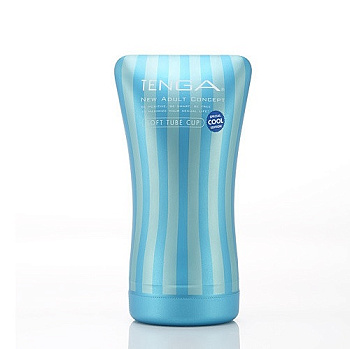 Мастурбатор TENGA Soft Tube Cool с охлаждающим эффектом