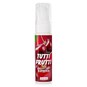 Съедобный лубрикант Ora Love Tutti-Frutti вишня, 30 гр