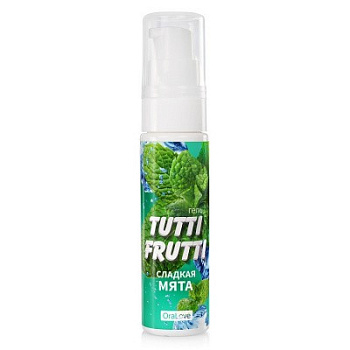 Съедобный лубрикант Ora Love Tutti-Frutti сладкая мята, 30 г