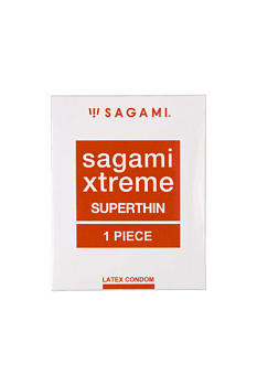 Презервативы Sagami Superthin латекс 0.04 мм 1 шт